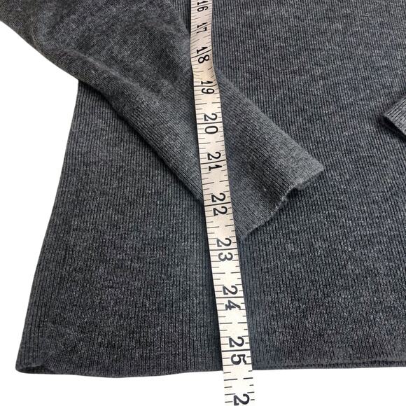 Expresss Gray Knit Sweater - Picture 11 of 16